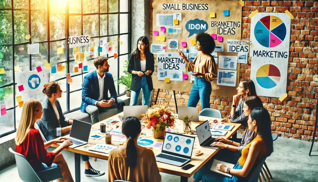 Business Meeting for Marketing