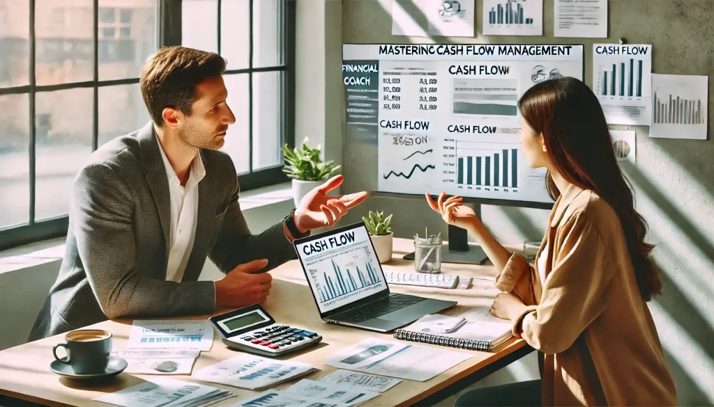 business meeting on financial analysis