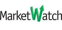 MarketWatch logo with a prominent green "W" and black text on a transparent background.