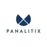 Navy blue geometric logo above the word "PANALITIX" in all caps, set against a white background—ideal for business coaching for accountants.