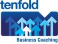 Logo for Tenfold Business Coaching featuring blue and white upward arrows below the text "tenfold" and "Business Coaching," reflecting its role as a leading entrepreneur coach Melbourne businesses trust.